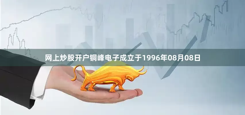 网上炒股开户铜峰电子成立于1996年08月08日